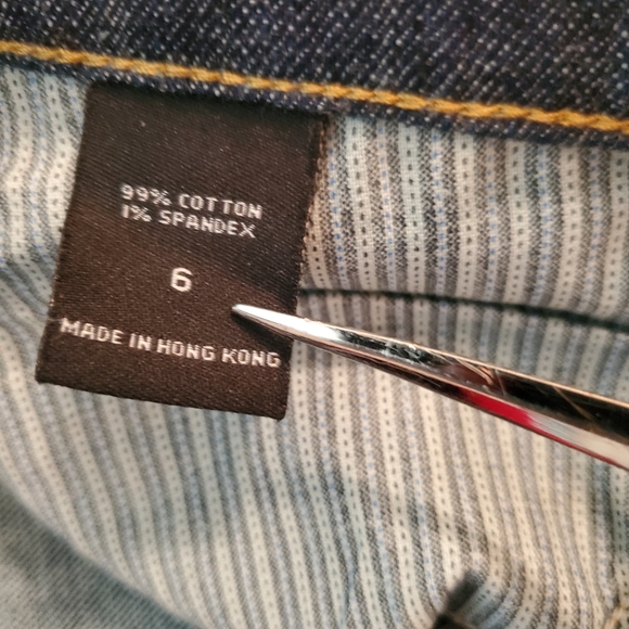 Victoria's Secret | Dark Blue Denim Skinny Leg Stretch Jeans - Picture 6 of 6